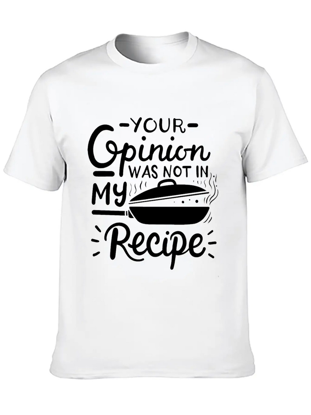 Chef Cook Recipe Cooking Breathable Graphic T-Shirt – Perfect For Casual Days