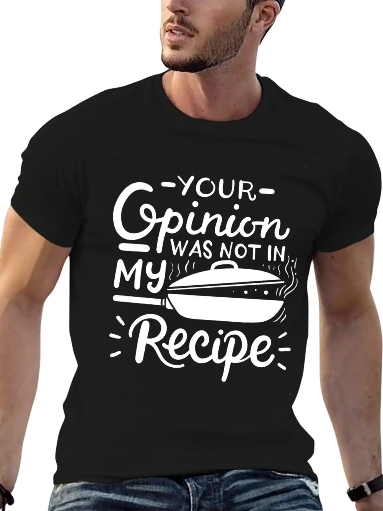 Chef Cook Recipe Cooking Breathable Graphic T-Shirt – Perfect For Casual Days