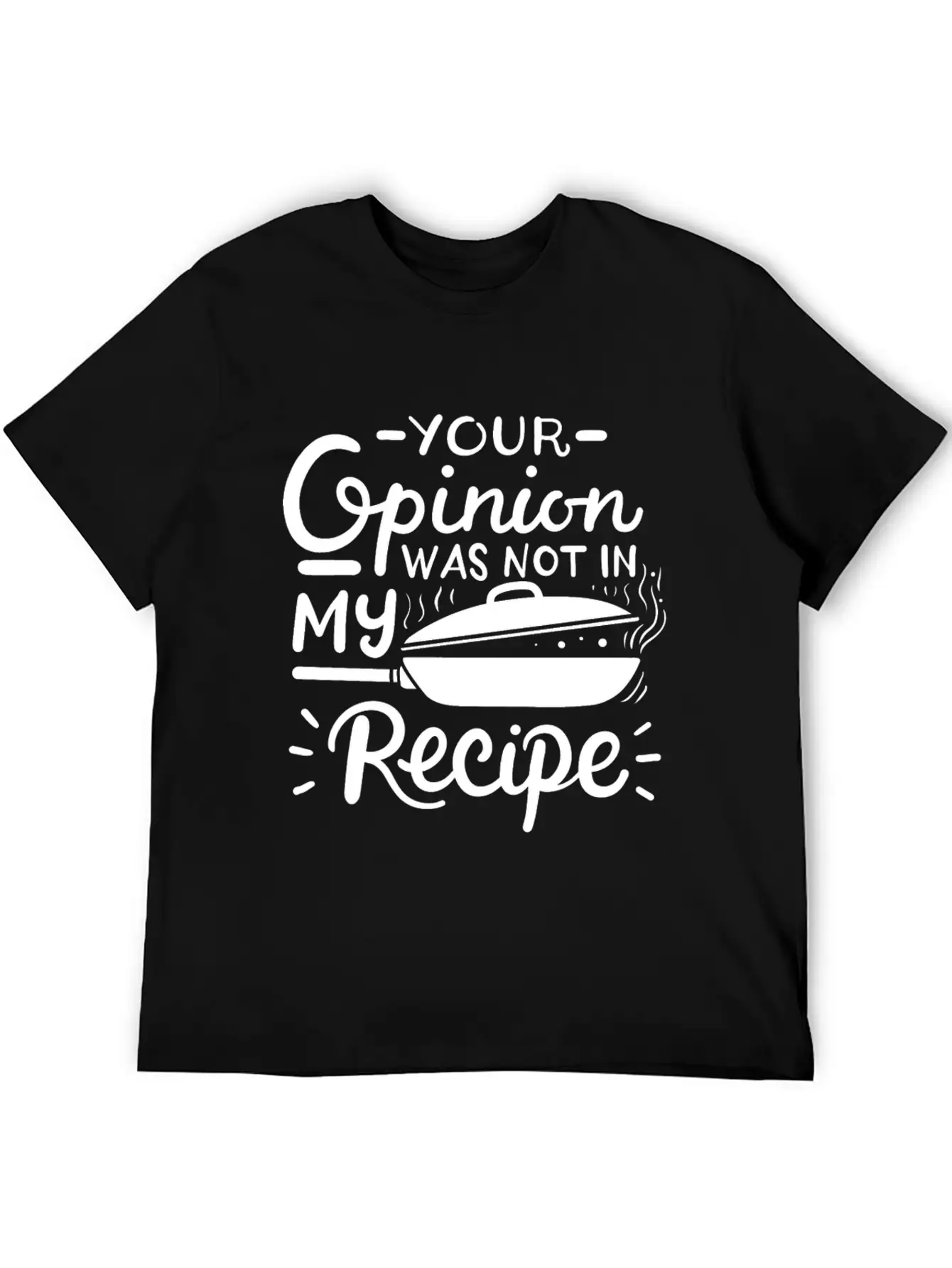 Chef Cook Recipe Cooking Breathable Graphic T-Shirt – Perfect For Casual Days