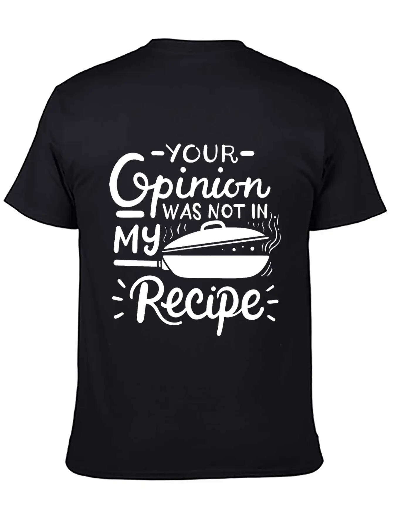 Chef Cook Recipe Cooking Breathable Graphic T-Shirt – Perfect For Casual Days