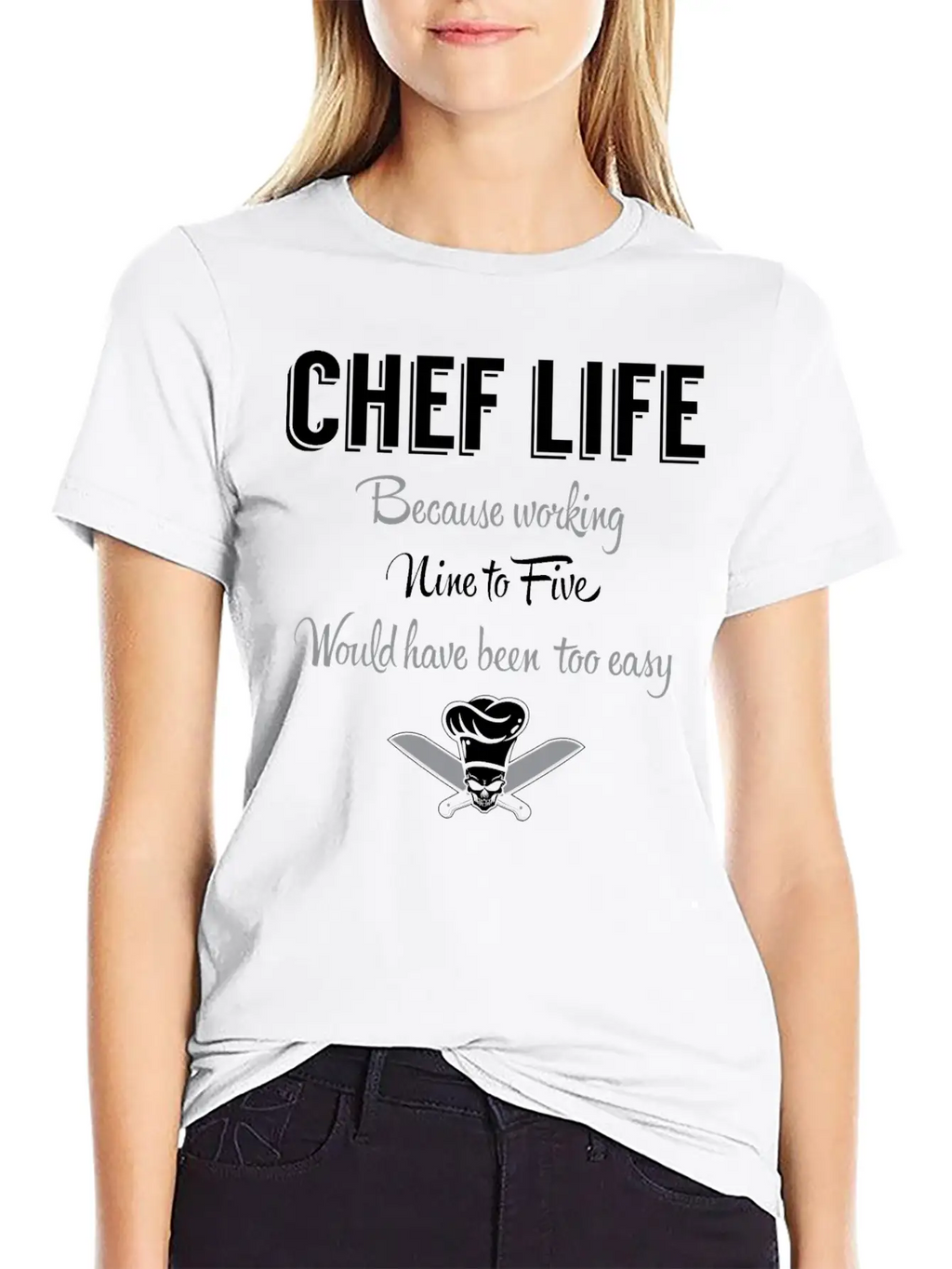 Chef Life Breathable Graphic T-Shirt – Perfect For Casual Days