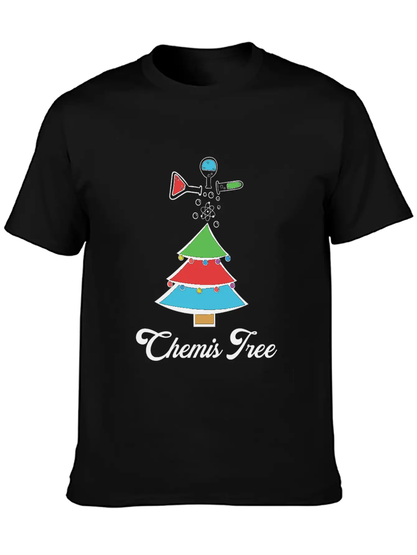 Chemistry Chemist XMAS X-Mas Christmas Unisex Casual T-Shirt – Clean Design For Daily Comfort