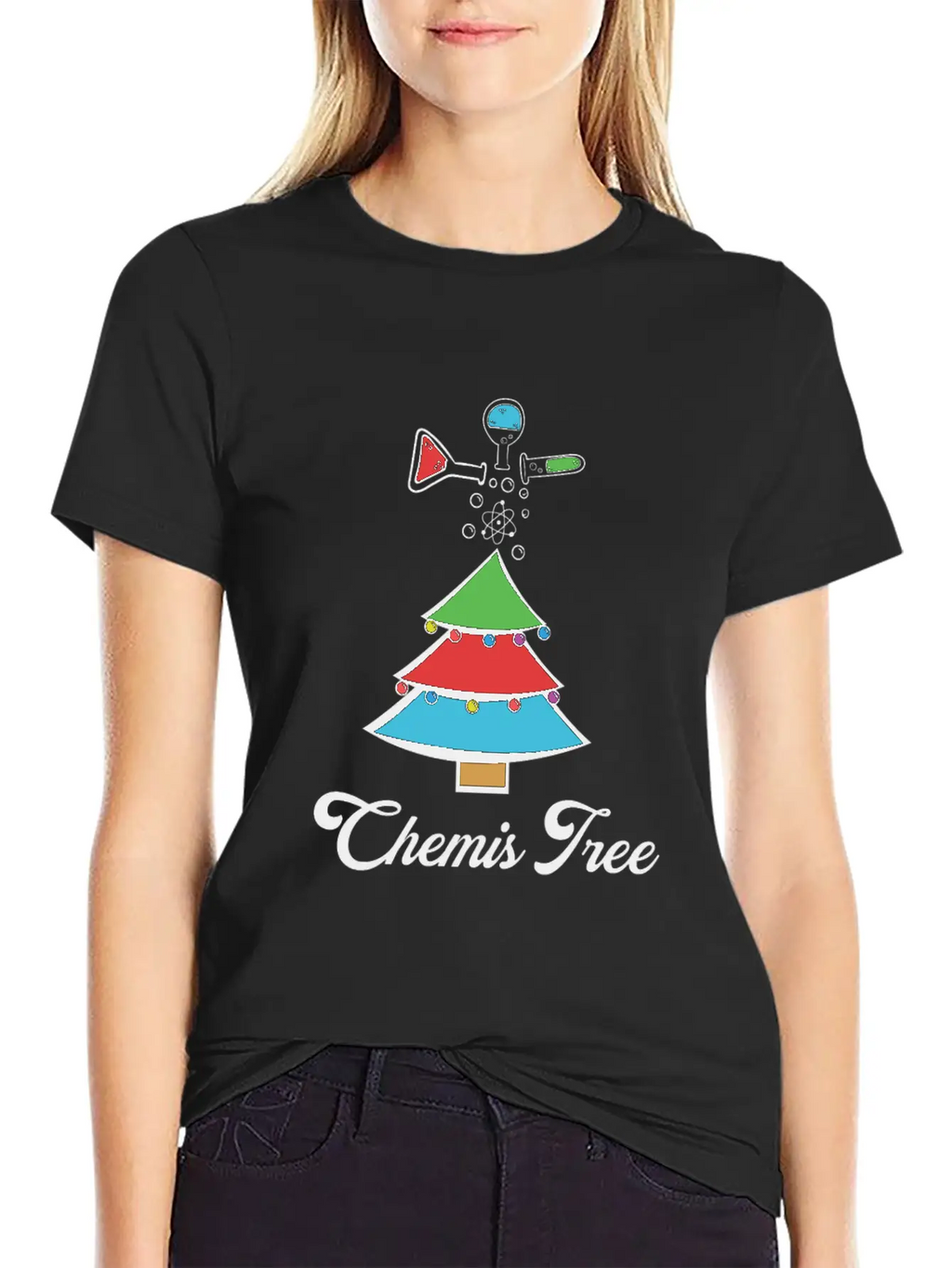 Chemistry Chemist XMAS X-Mas Christmas Unisex Casual T-Shirt – Clean Design For Daily Comfort