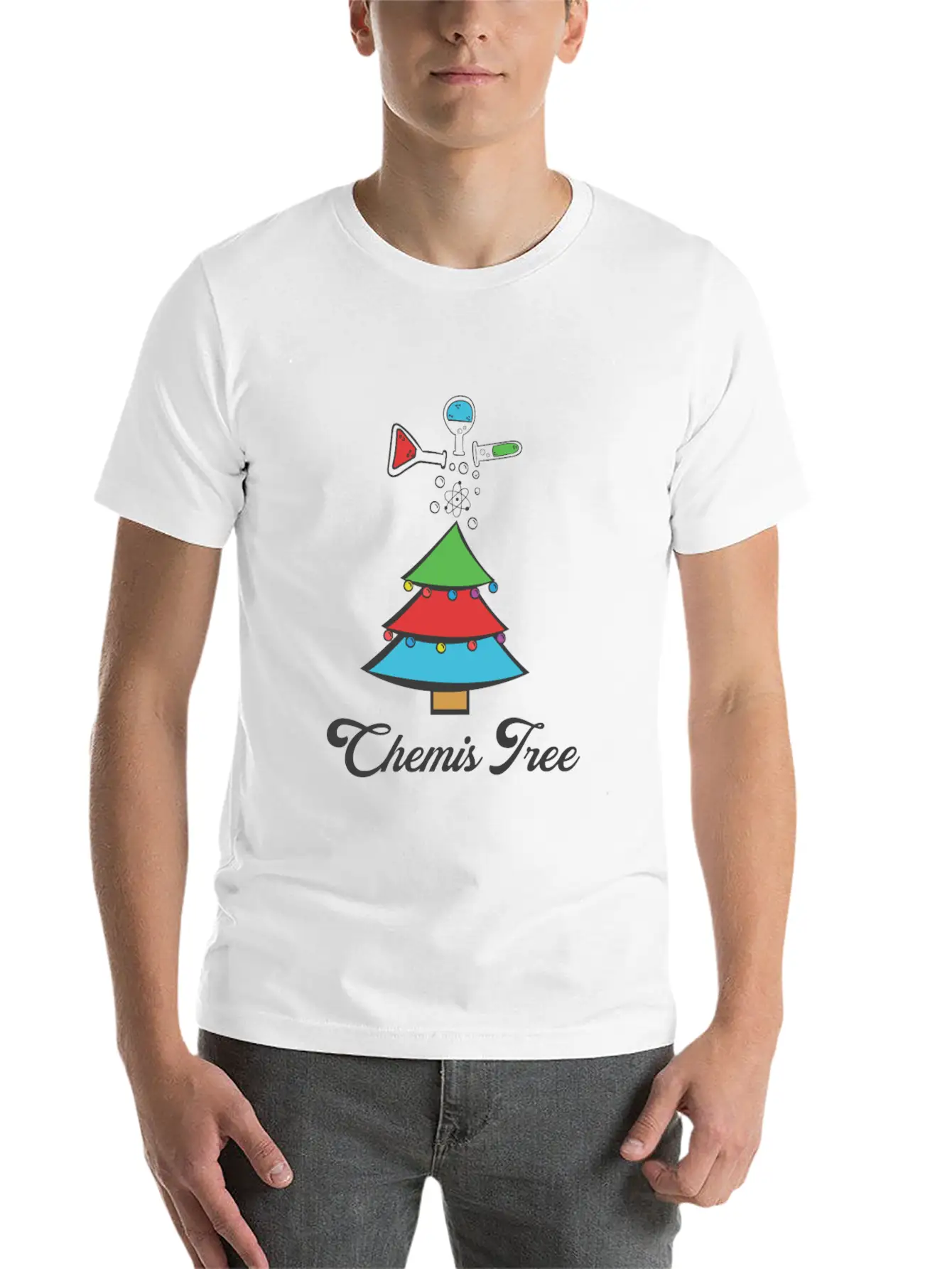 Chemistry Chemist XMAS X-Mas Christmas Unisex Casual T-Shirt – Clean Design For Daily Comfort