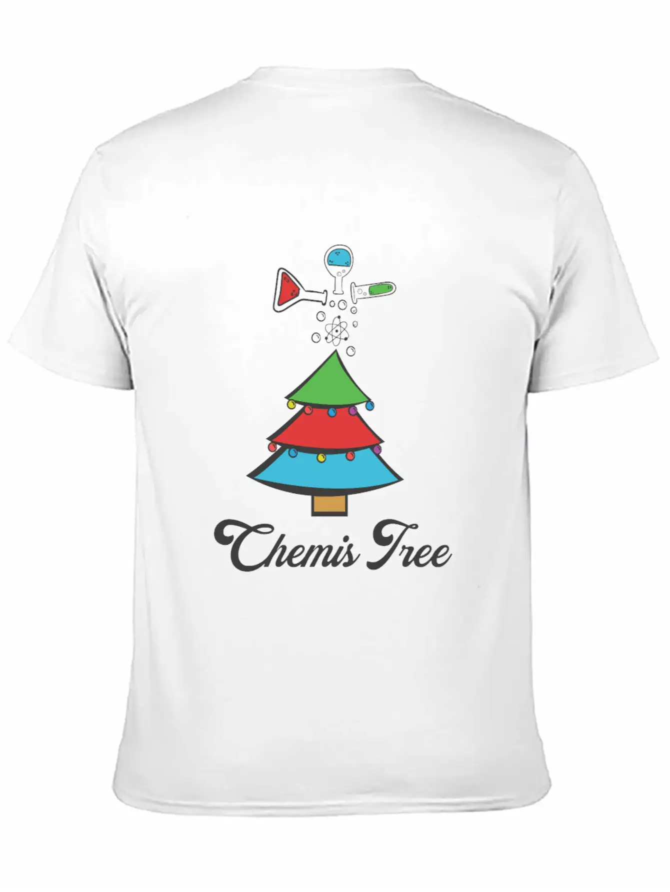 Chemistry Chemist XMAS X-Mas Christmas Unisex Casual T-Shirt – Clean Design For Daily Comfort