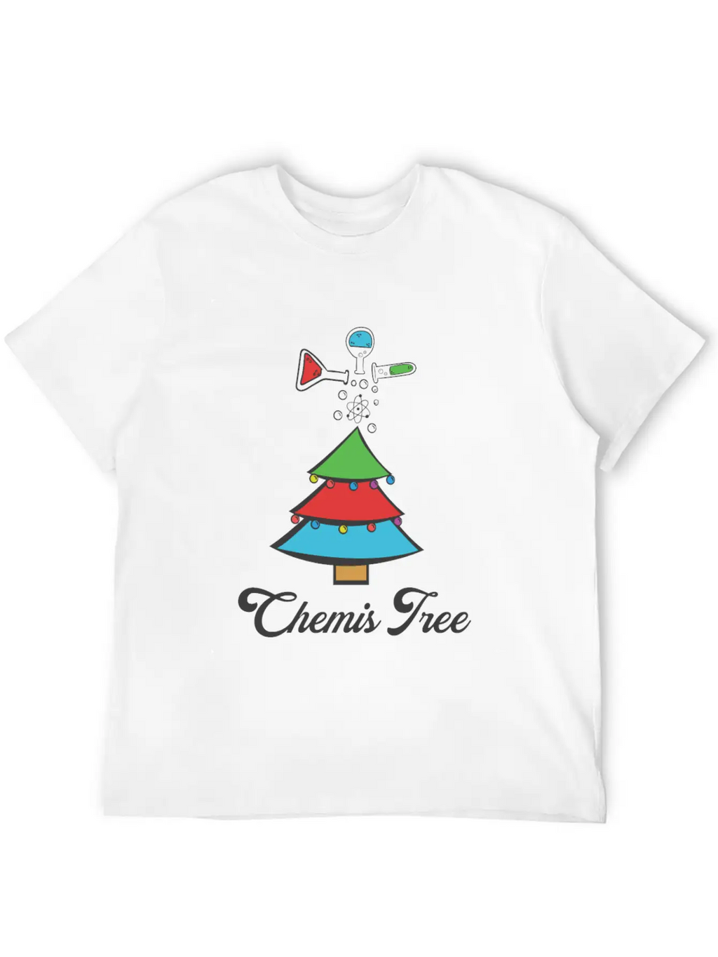 Chemistry Chemist XMAS X-Mas Christmas Unisex Casual T-Shirt – Clean Design For Daily Comfort