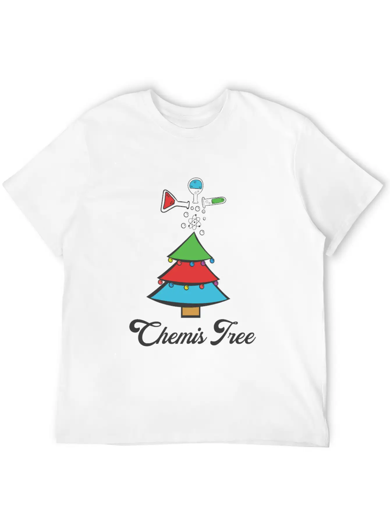 Chemistry Chemist XMAS X-Mas Christmas Unisex Casual T-Shirt – Clean Design For Daily Comfort