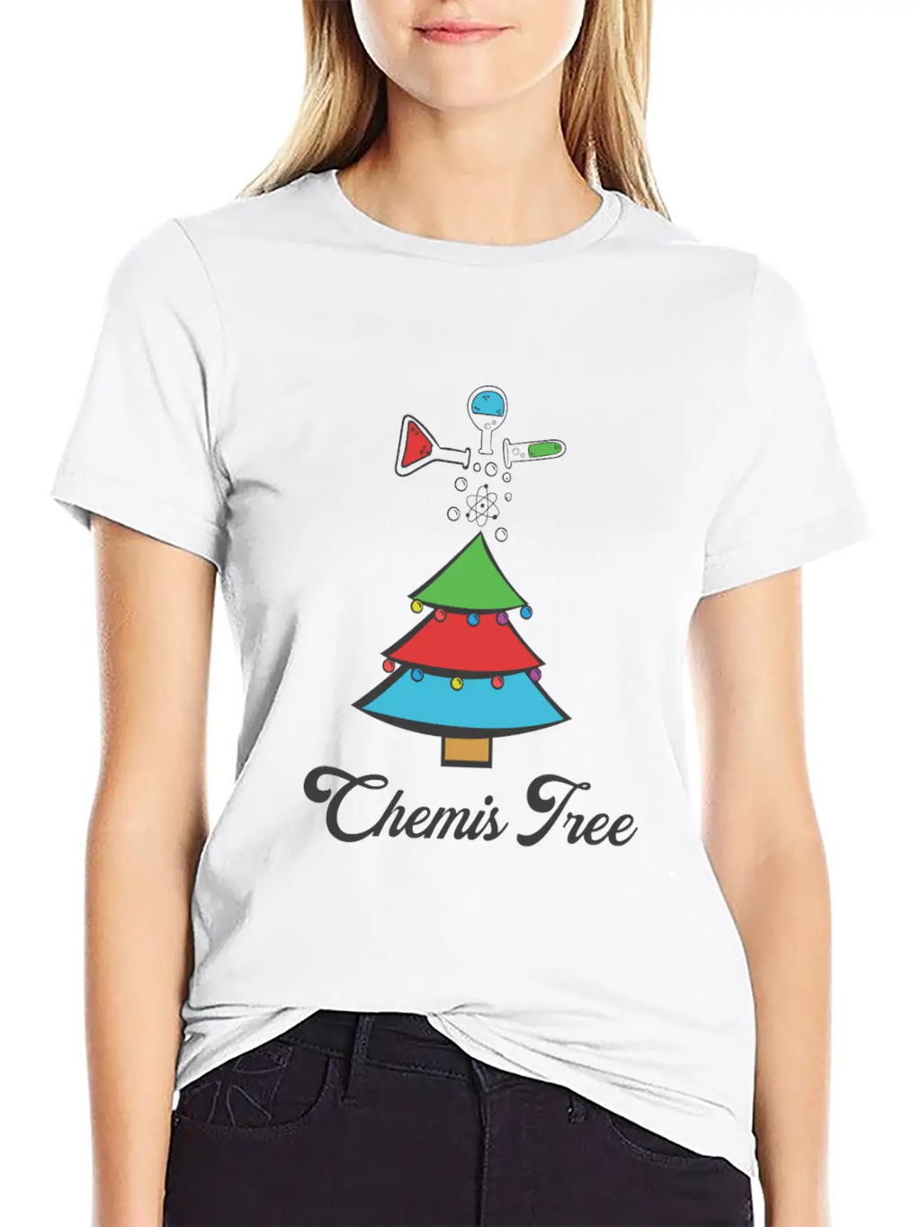 Chemistry Chemist XMAS X-Mas Christmas Unisex Casual T-Shirt – Clean Design For Daily Comfort