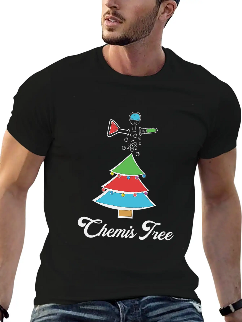 Chemistry Chemist XMAS X-Mas Christmas Unisex Casual T-Shirt – Clean Design For Daily Comfort