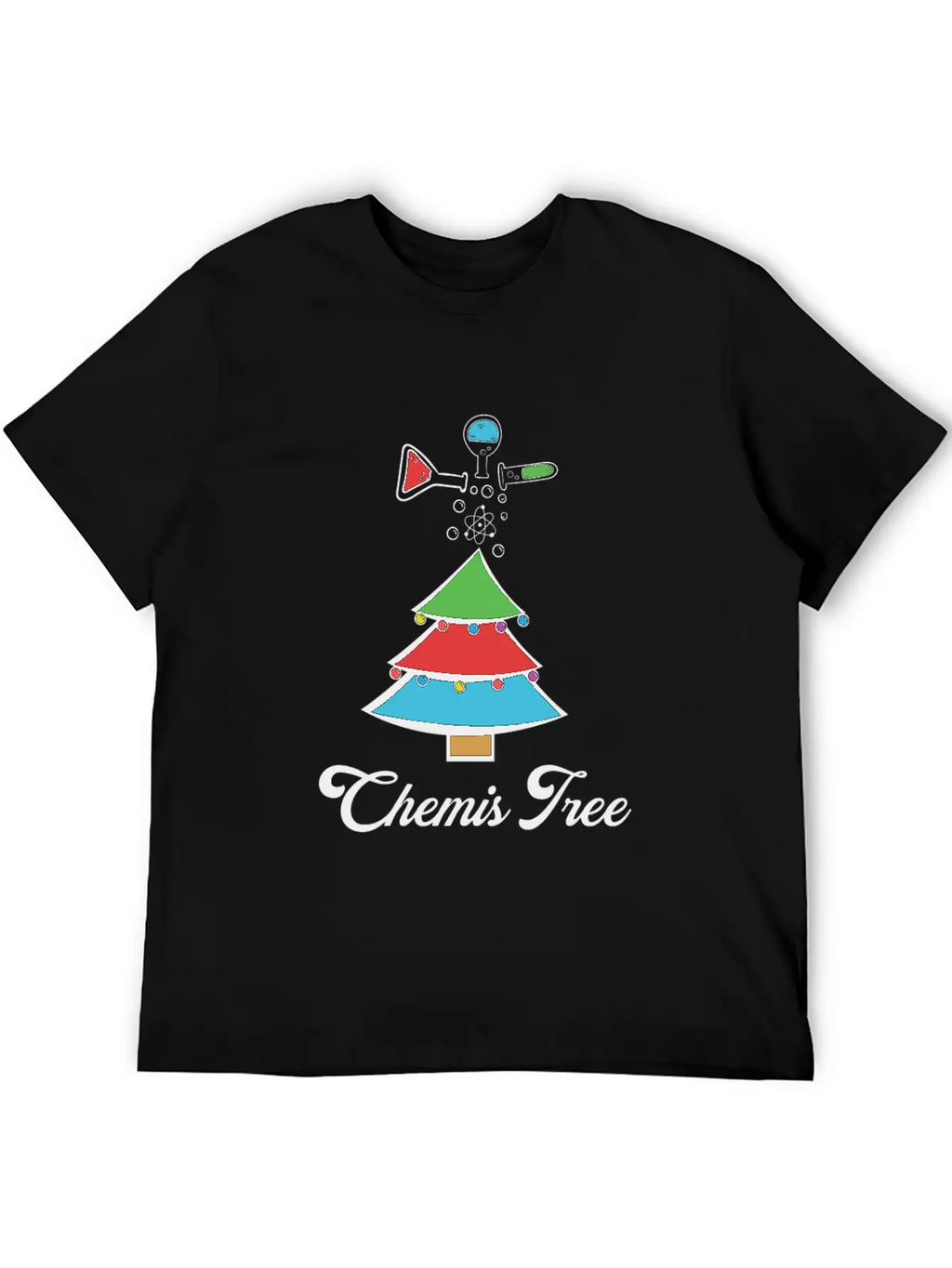 Chemistry Chemist XMAS X-Mas Christmas Unisex Casual T-Shirt – Clean Design For Daily Comfort
