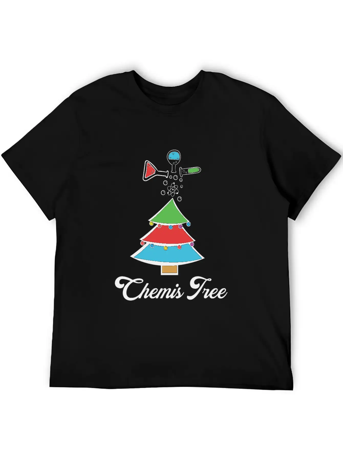 Chemistry Chemist XMAS X-Mas Christmas Unisex Casual T-Shirt – Clean Design For Daily Comfort