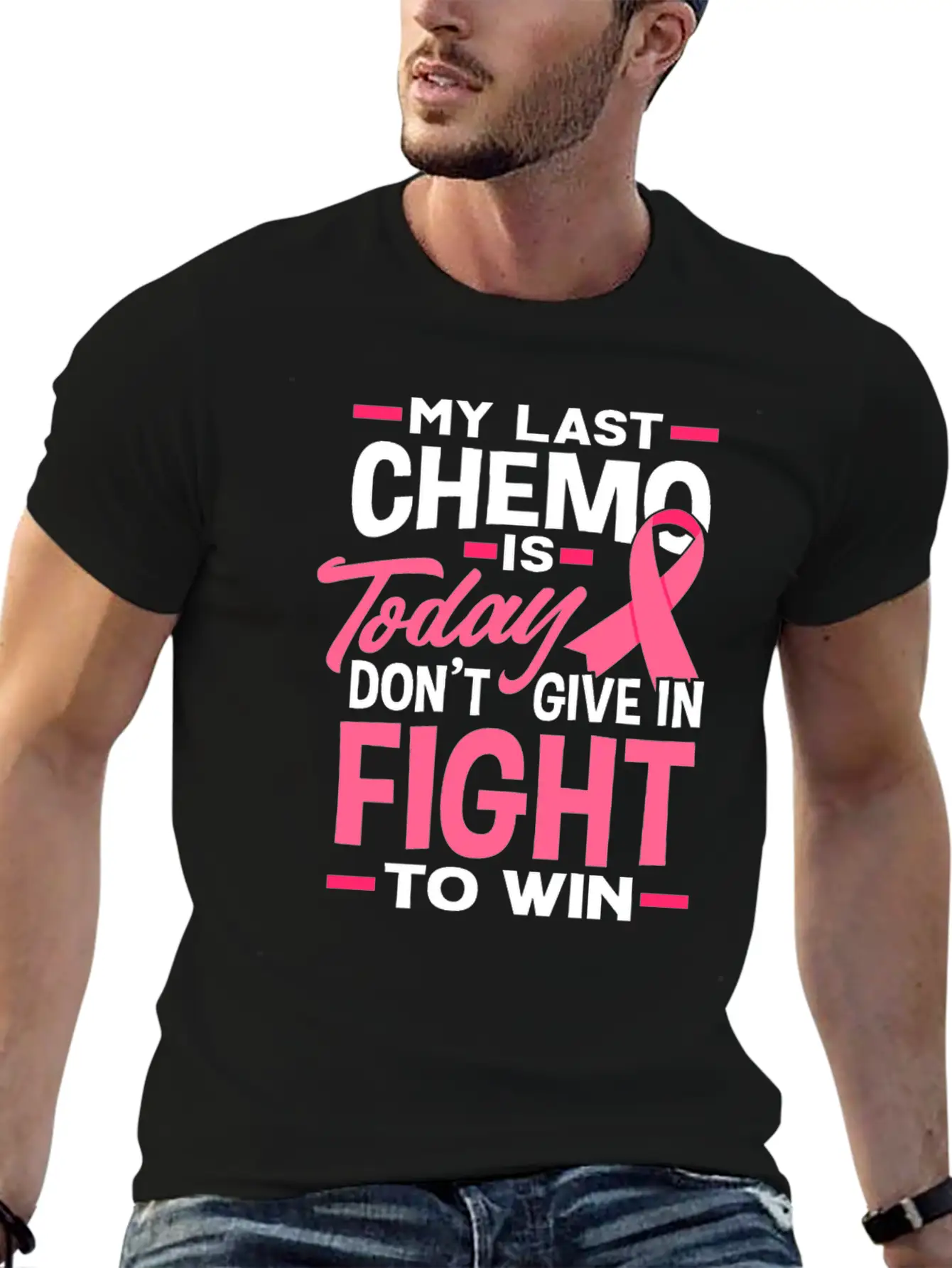 Chemo Persevere Fighter Classic Cotton Tee – Unisex Comfort For Any Season