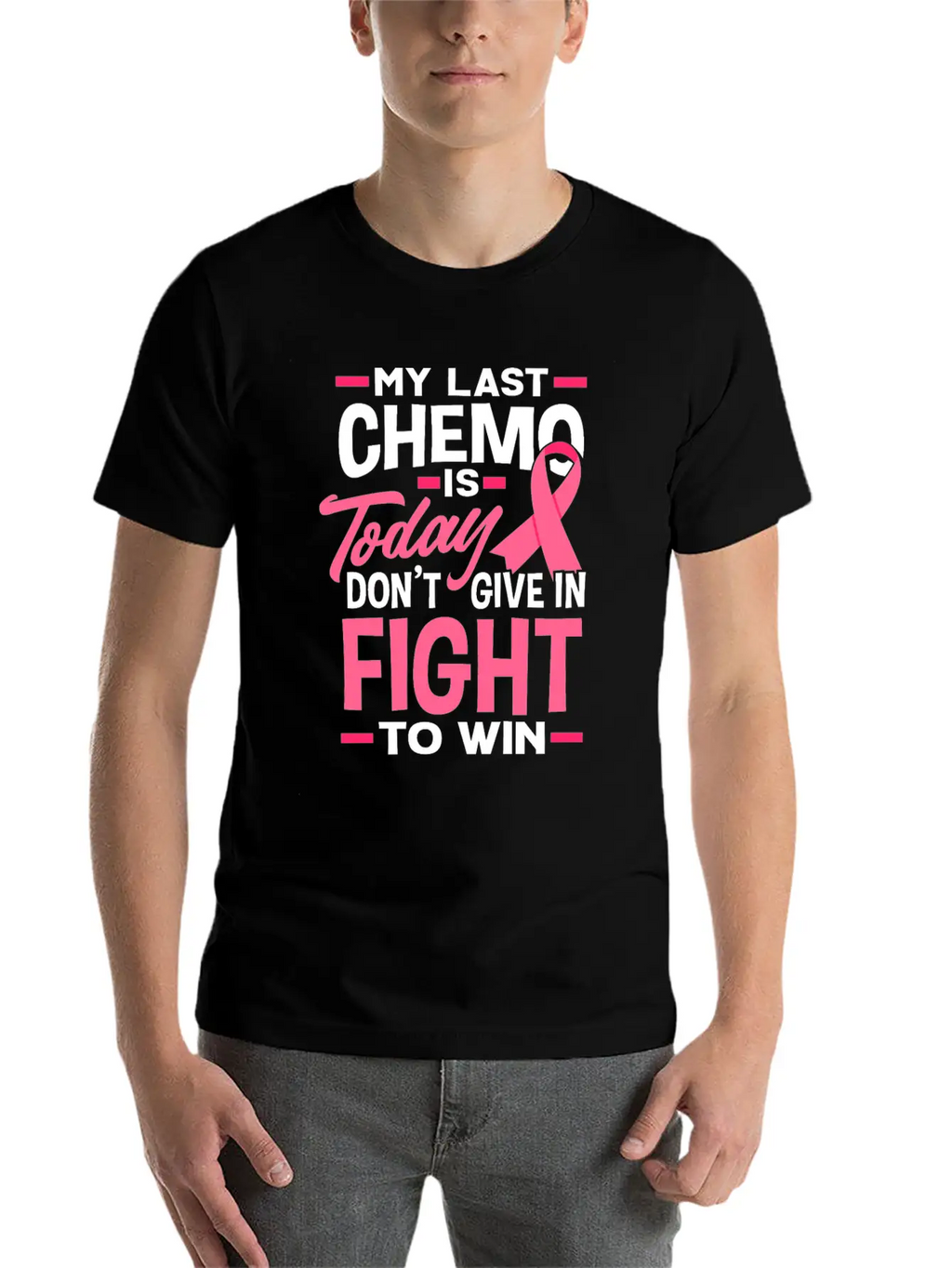 Chemo Persevere Fighter Classic Cotton Tee – Unisex Comfort For Any Season