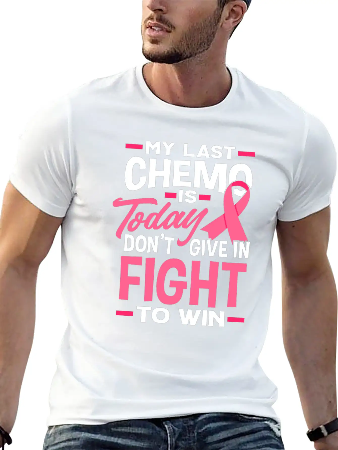 Chemo Persevere Fighter Classic Cotton Tee – Unisex Comfort For Any Season