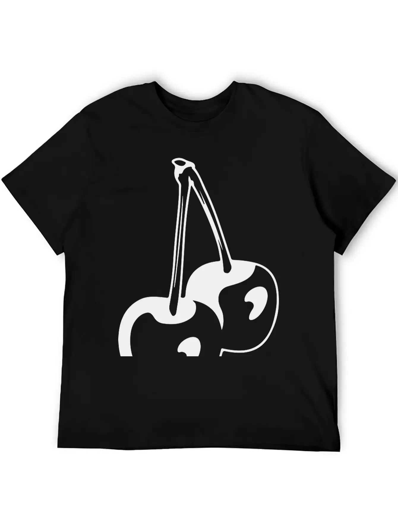 Cherry Basic Graphic T-Shirt – Daily Comfort In Soft Cotton