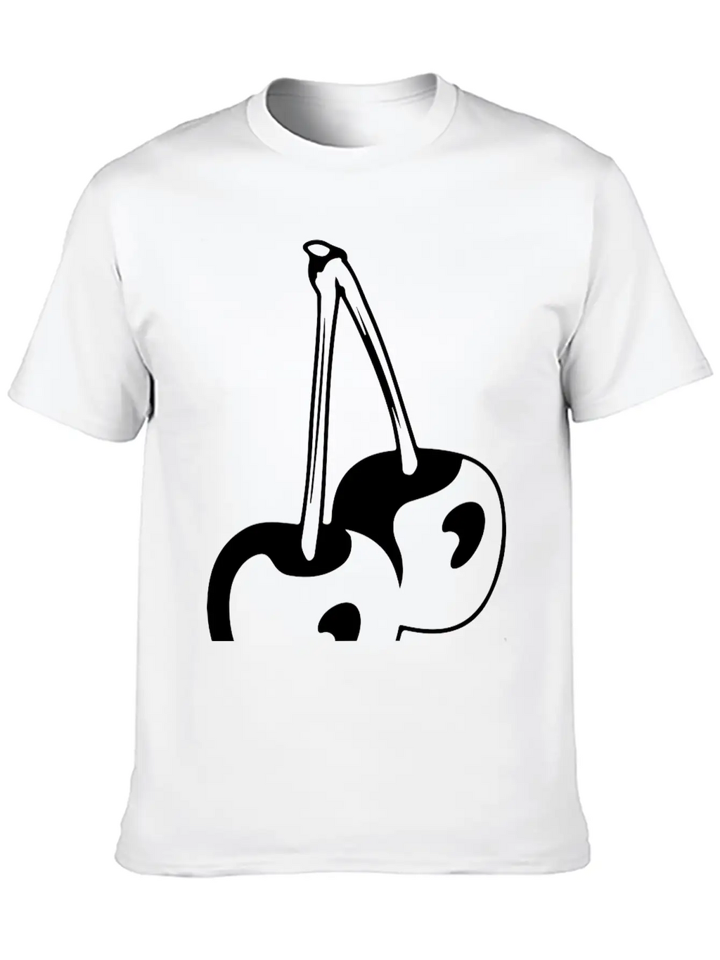 Cherry Basic Graphic T-Shirt – Daily Comfort In Soft Cotton