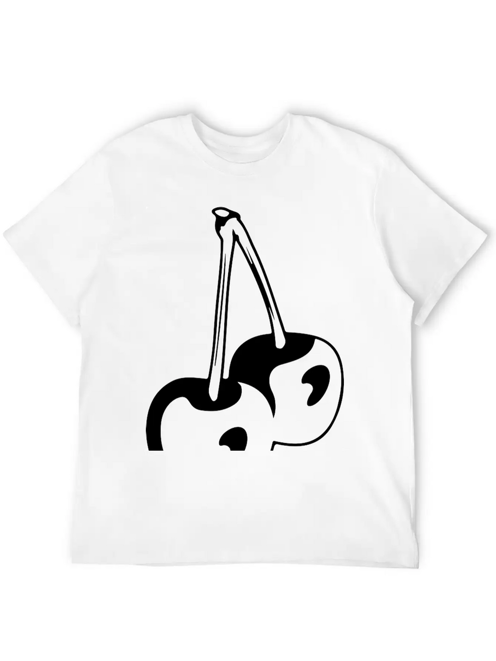 Cherry Basic Graphic T-Shirt – Daily Comfort In Soft Cotton