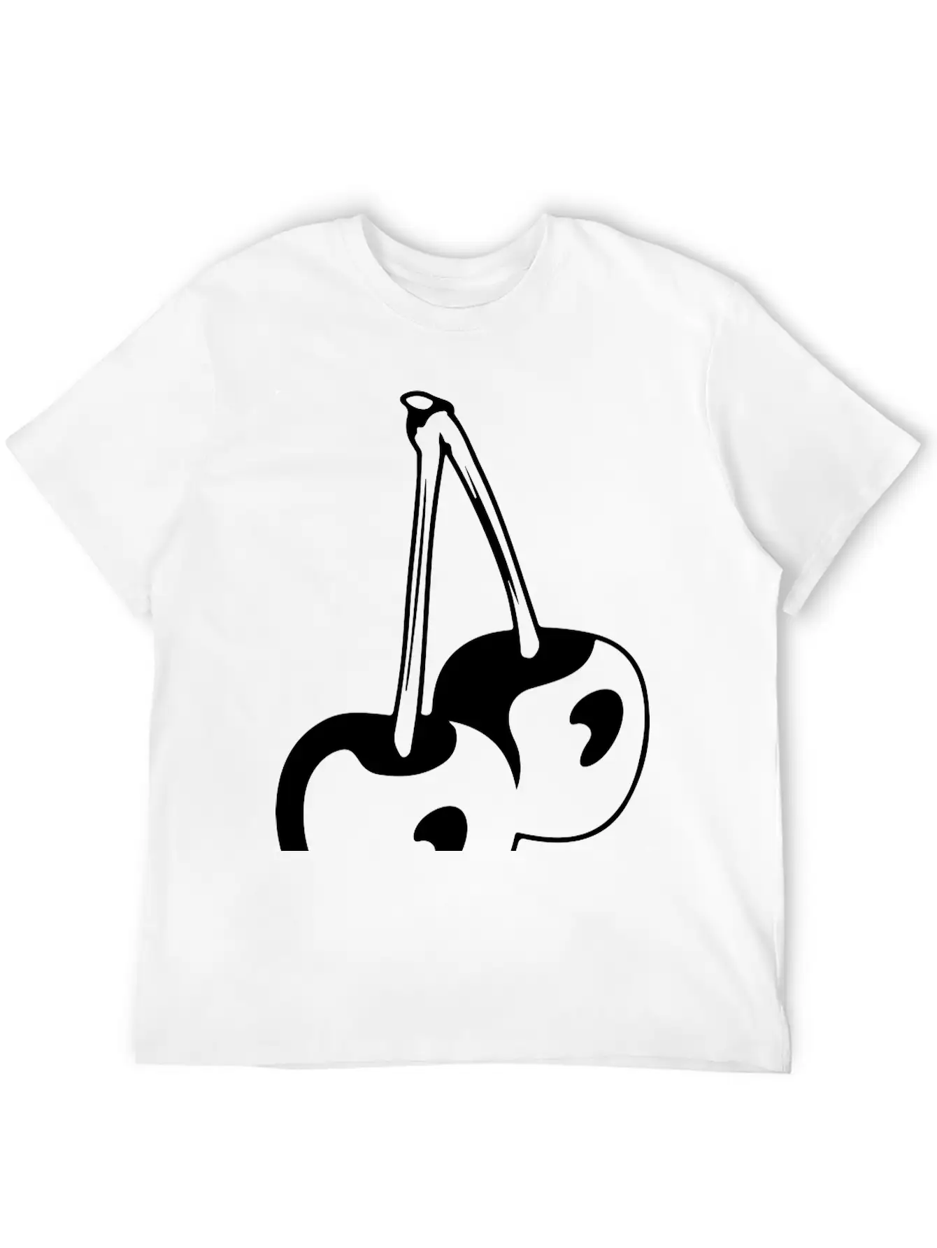 Cherry Basic Graphic T-Shirt – Daily Comfort In Soft Cotton