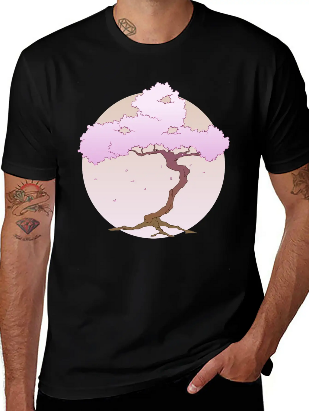 Cherry Blossom Stylish Everyday T-Shirt – Unisex Basic Cotton Tee
