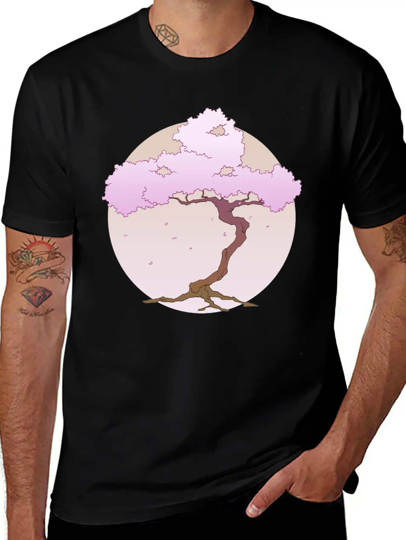 Cherry Blossom Stylish Everyday T-Shirt – Unisex Basic Cotton Tee