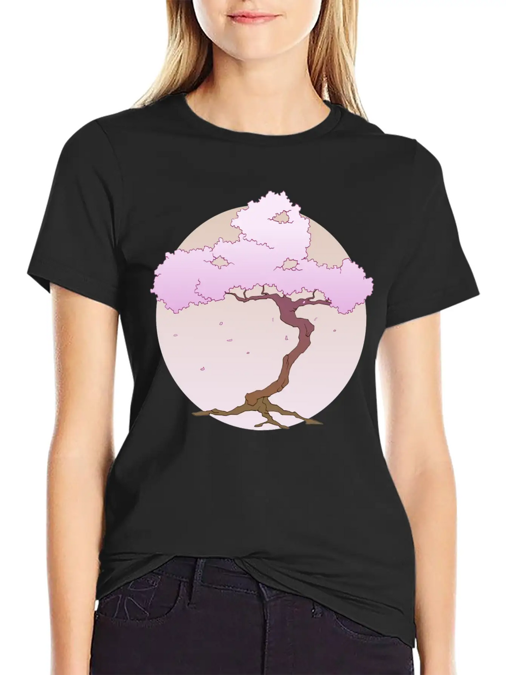 Cherry Blossom Stylish Everyday T-Shirt – Unisex Basic Cotton Tee