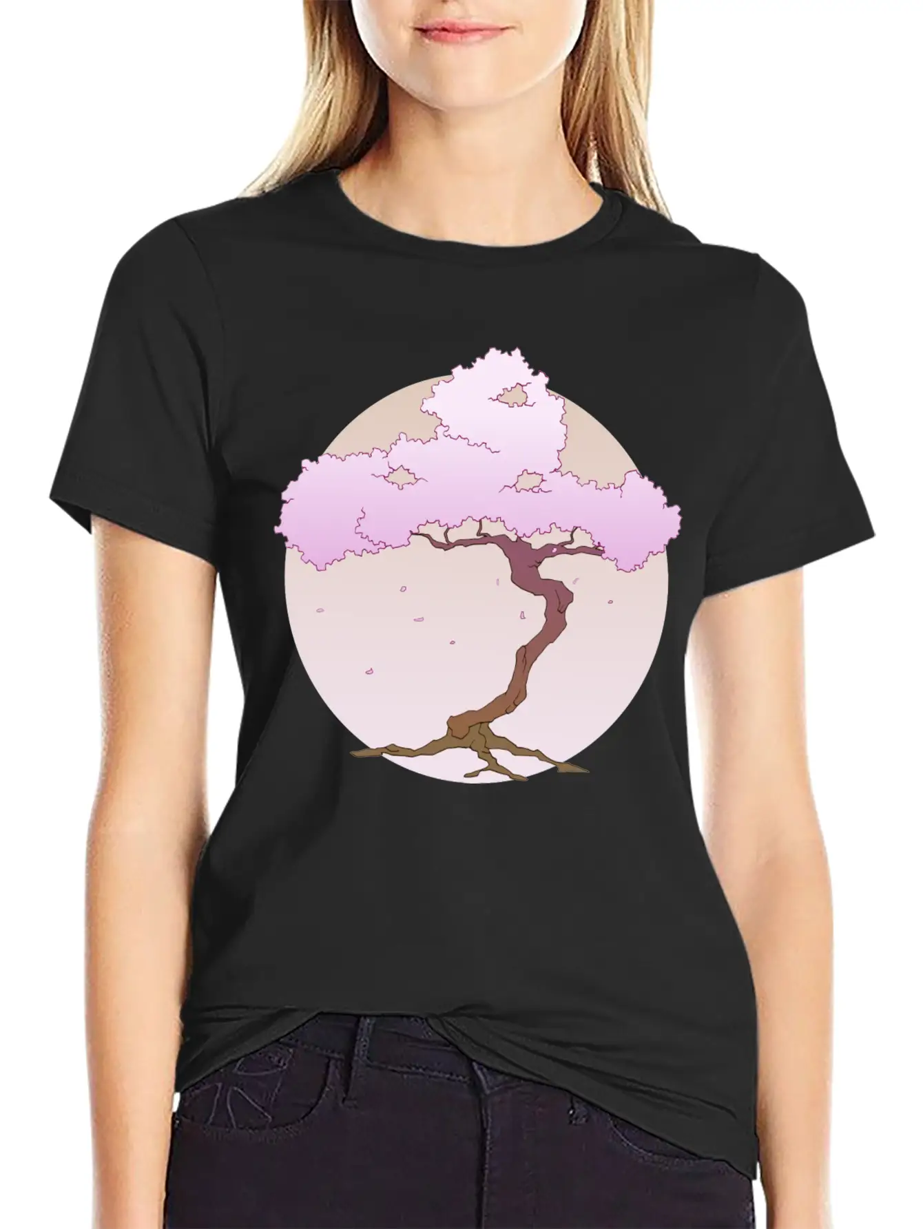 Cherry Blossom Stylish Everyday T-Shirt – Unisex Basic Cotton Tee