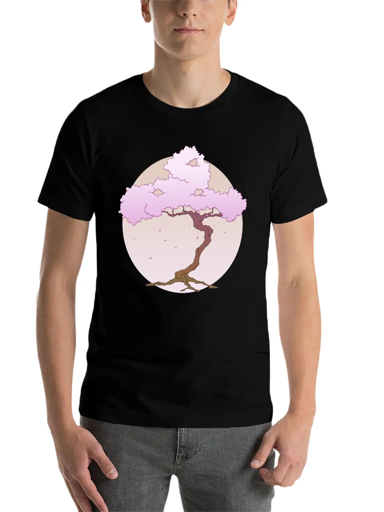 Cherry Blossom Stylish Everyday T-Shirt – Unisex Basic Cotton Tee