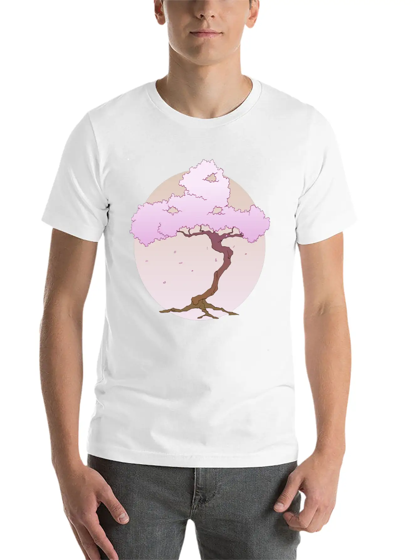 Cherry Blossom Stylish Everyday T-Shirt – Unisex Basic Cotton Tee