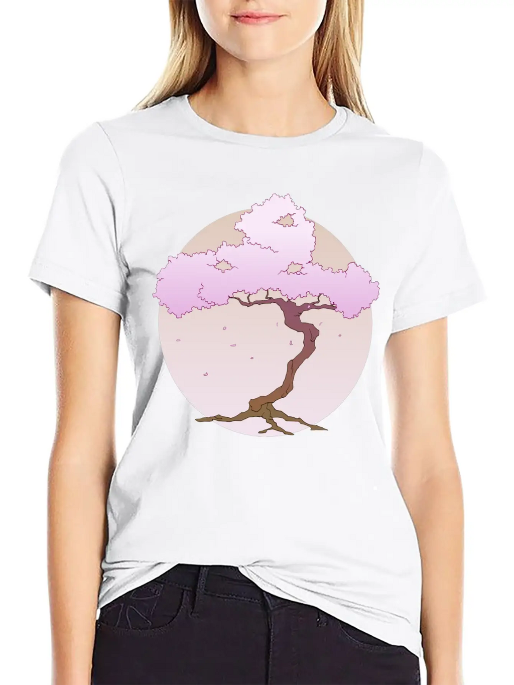 Cherry Blossom Stylish Everyday T-Shirt – Unisex Basic Cotton Tee