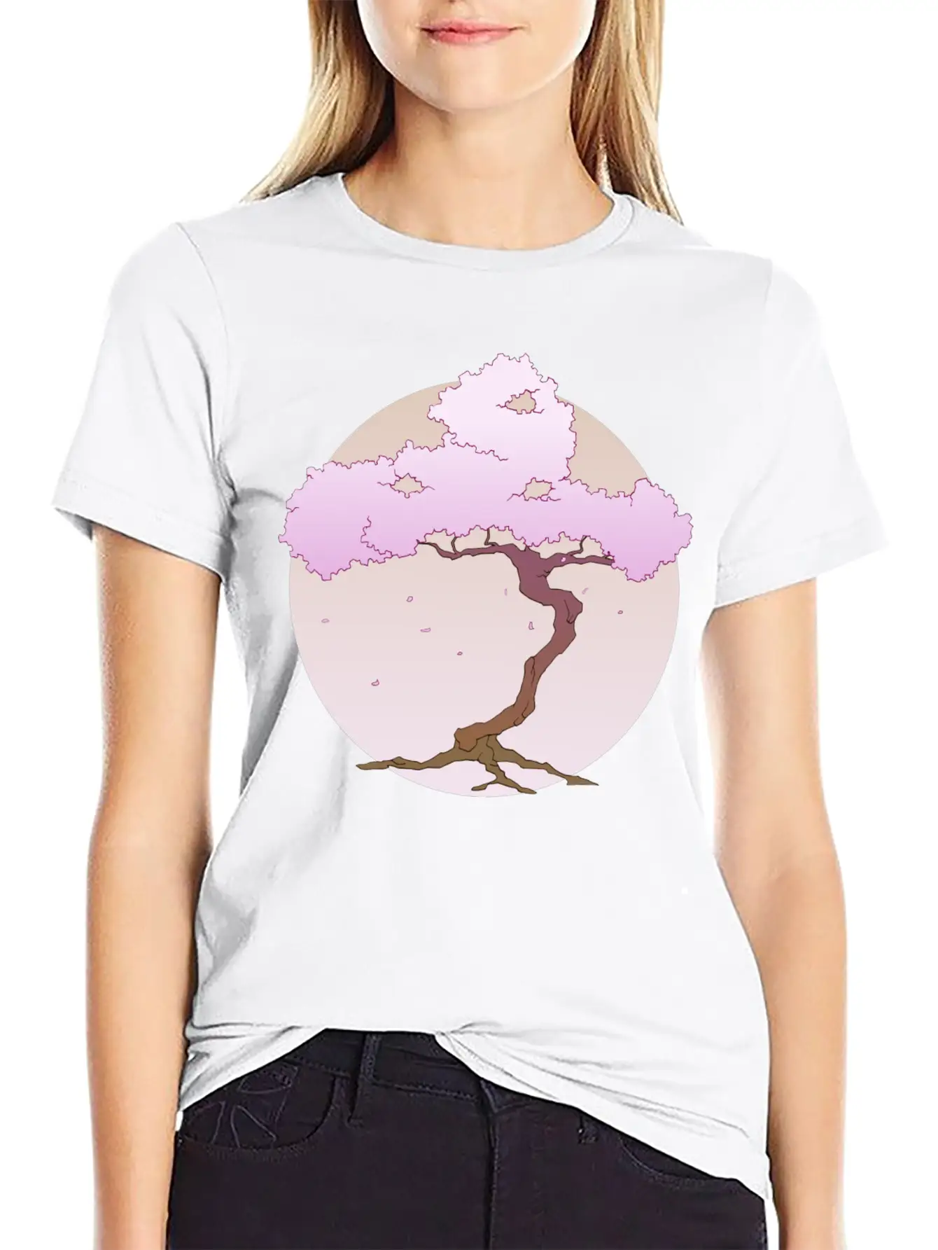 Cherry Blossom Stylish Everyday T-Shirt – Unisex Basic Cotton Tee