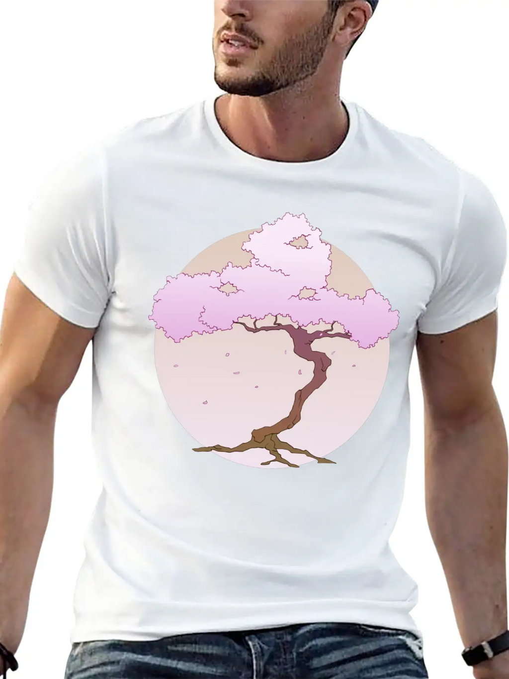 Cherry Blossom Stylish Everyday T-Shirt – Unisex Basic Cotton Tee