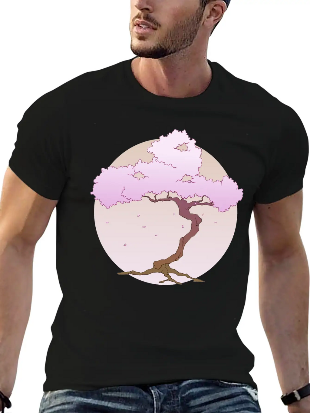 Cherry Blossom Stylish Everyday T-Shirt – Unisex Basic Cotton Tee