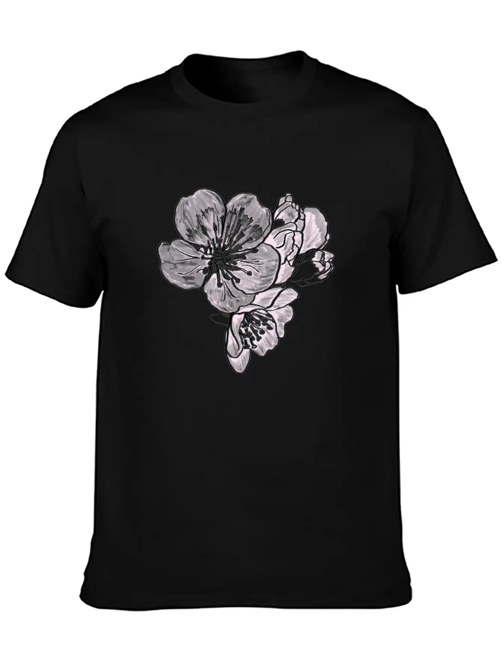 Cherry Blossoming. Flowering Tree. Spring Blossoms Classic Cotton Tee – Unisex Comfort For Any Season