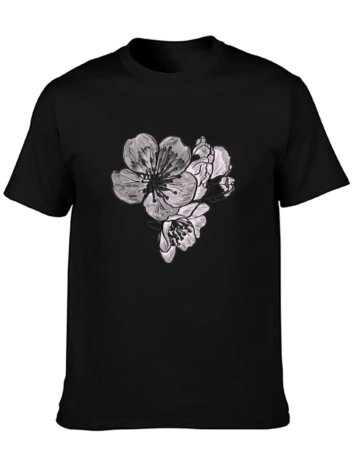 Cherry Blossoming. Flowering Tree. Spring Blossoms Classic Cotton Tee – Unisex Comfort For Any Season