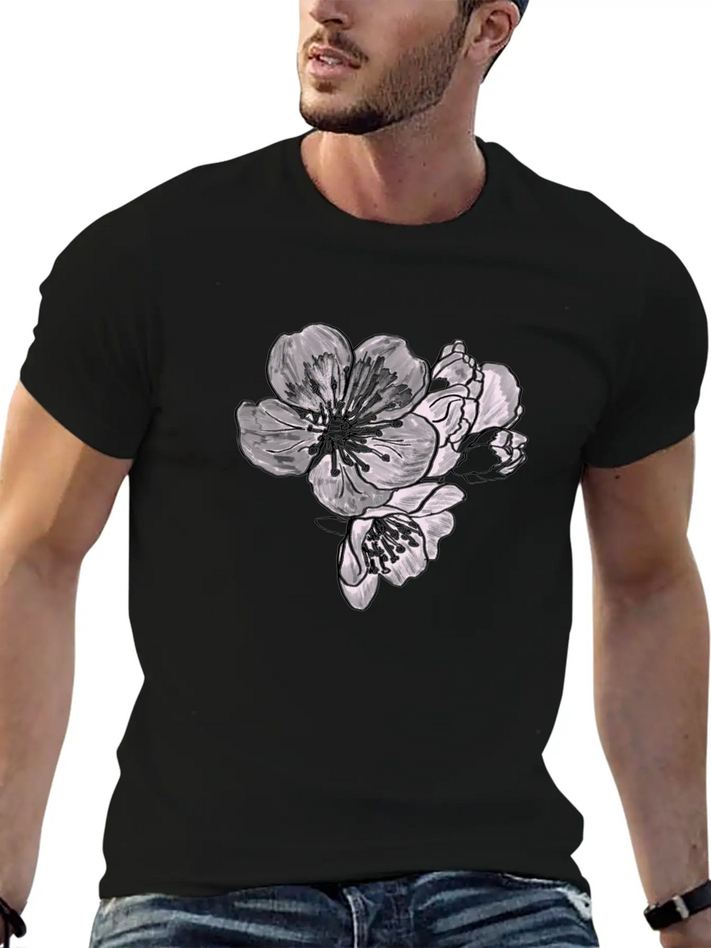 Cherry Blossoming. Flowering Tree. Spring Blossoms Classic Cotton Tee – Unisex Comfort For Any Season