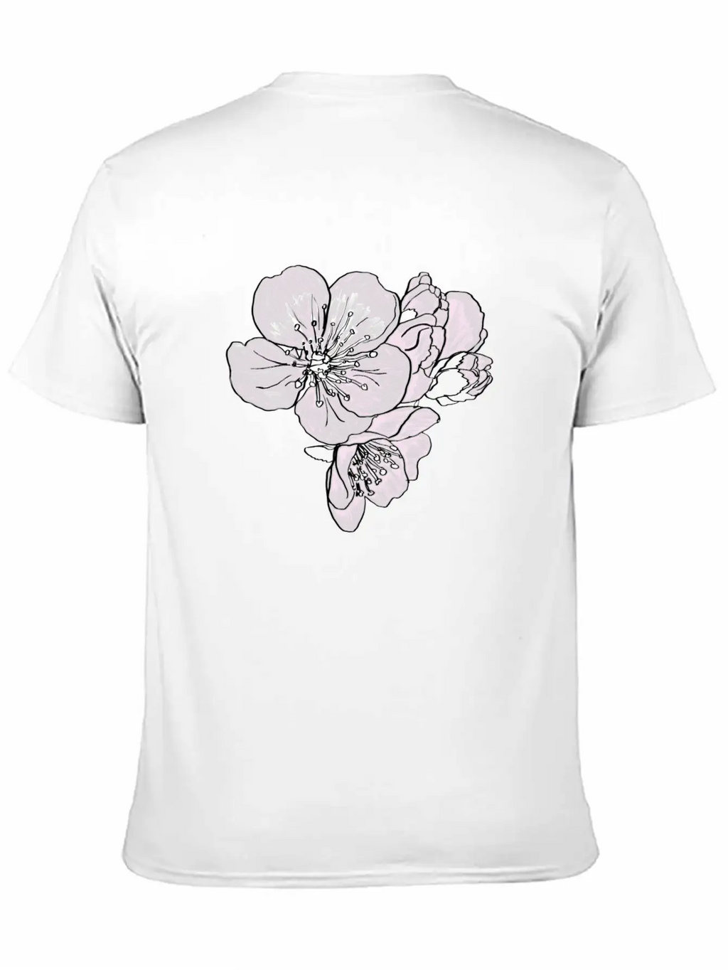 Cherry Blossoming. Flowering Tree. Spring Blossoms Classic Cotton Tee – Unisex Comfort For Any Season
