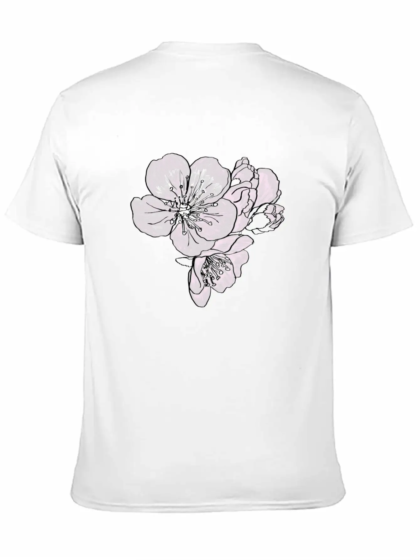 Cherry Blossoming. Flowering Tree. Spring Blossoms Classic Cotton Tee – Unisex Comfort For Any Season