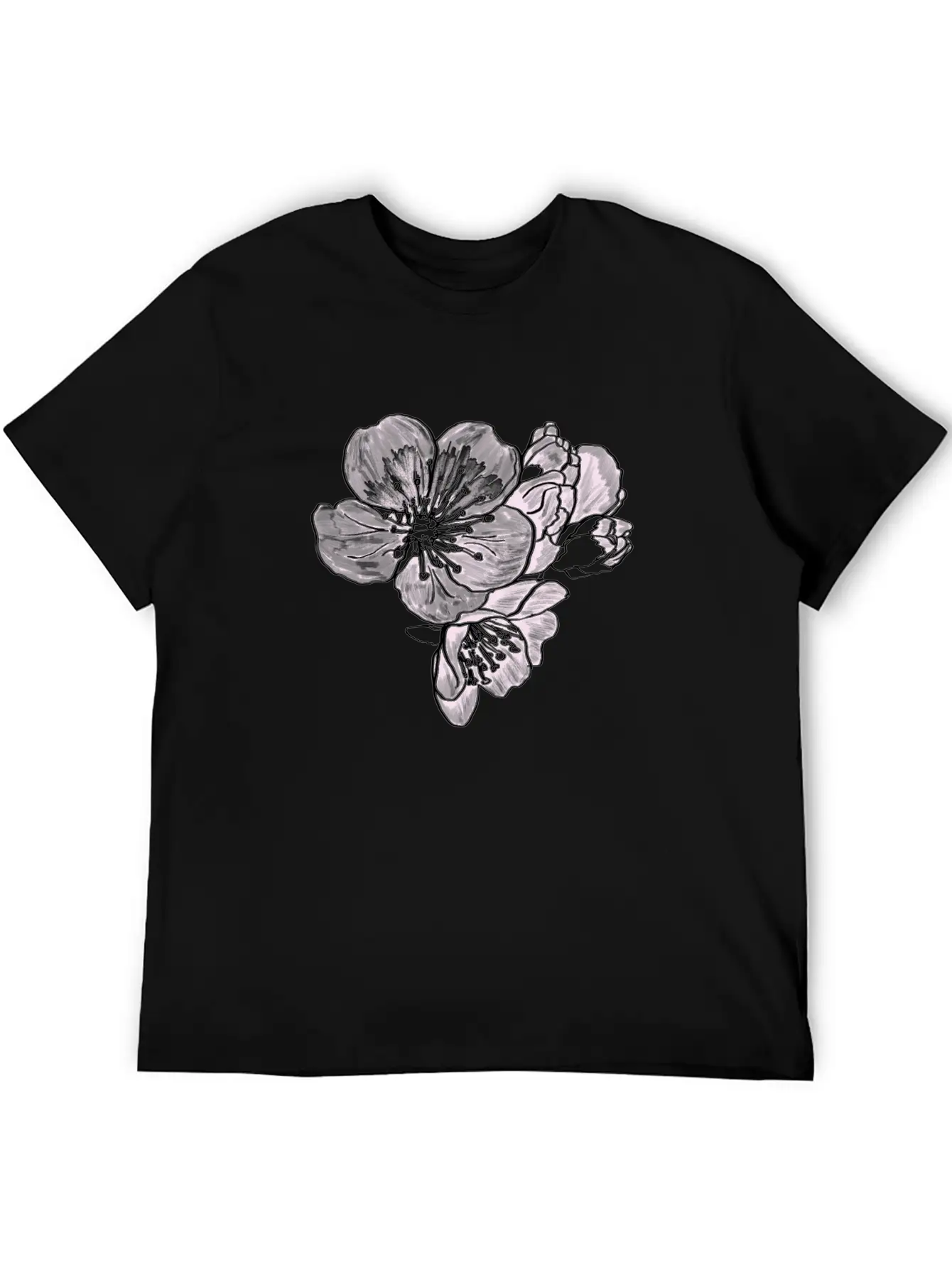 Cherry Blossoming. Flowering Tree. Spring Blossoms Classic Cotton Tee – Unisex Comfort For Any Season