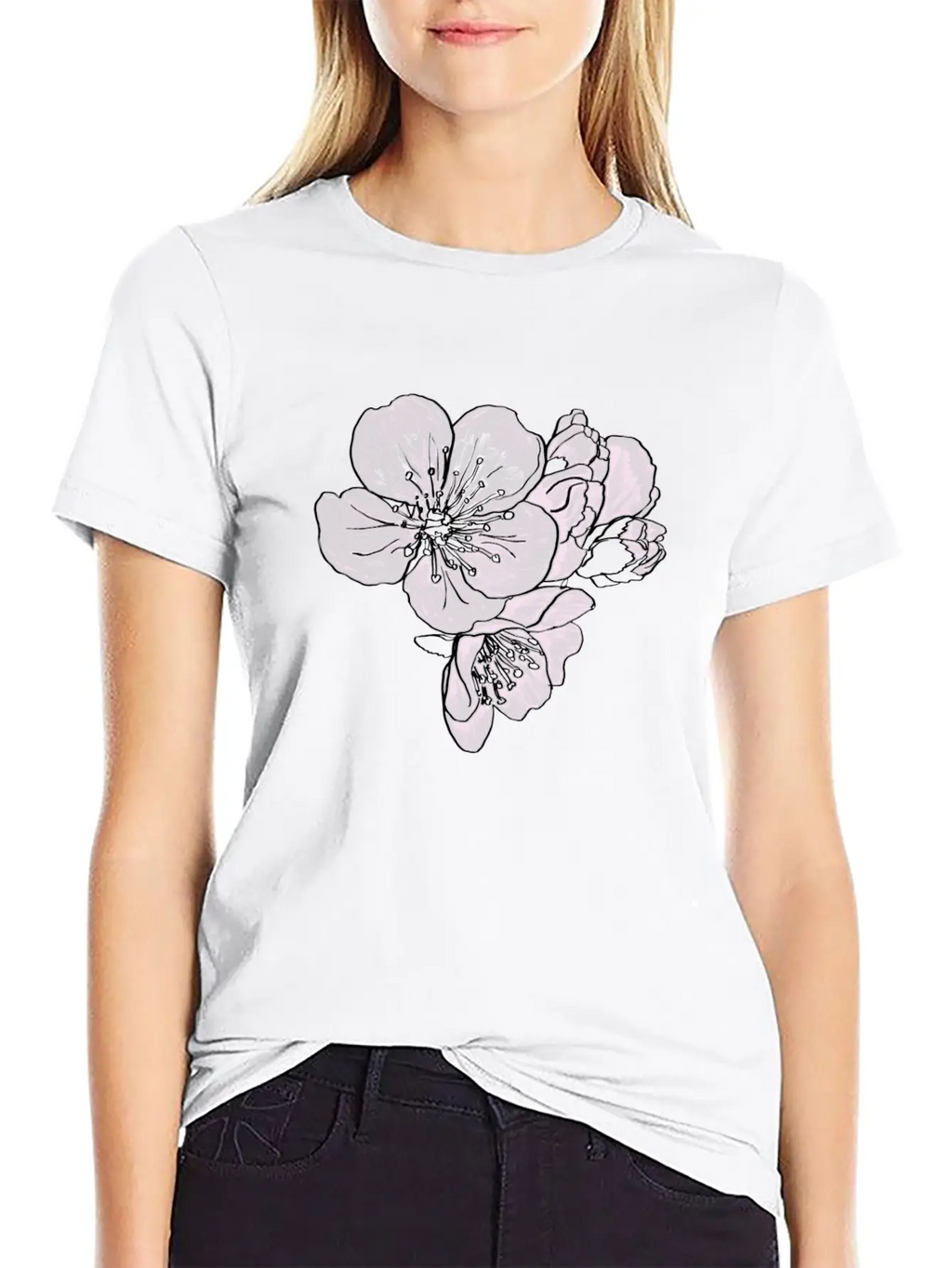 Cherry Blossoming. Flowering Tree. Spring Blossoms Classic Cotton Tee – Unisex Comfort For Any Season