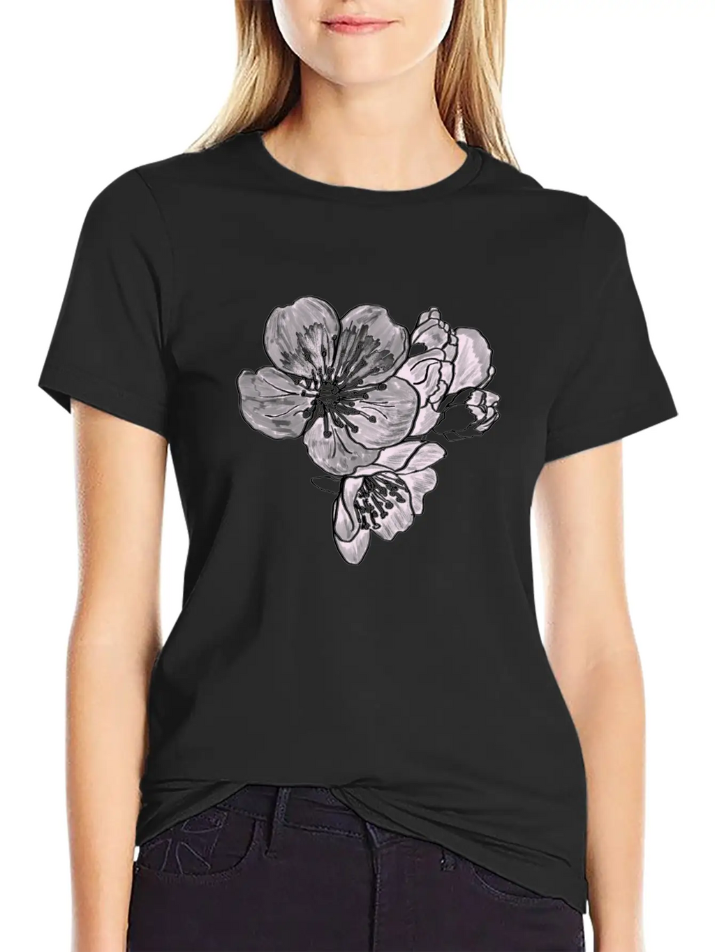 Cherry Blossoming. Flowering Tree. Spring Blossoms Classic Cotton Tee – Unisex Comfort For Any Season