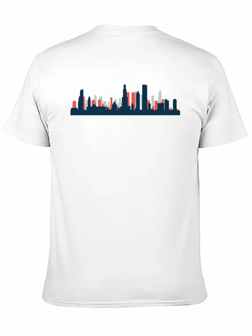 Chicago, Illinois Breathable Graphic T-Shirt – Perfect For Casual Days