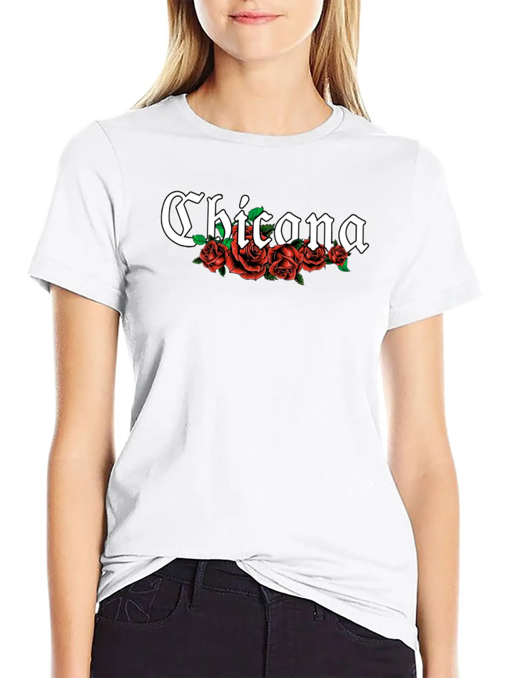 Chicana Breathable Graphic T-Shirt – Perfect For Casual Days