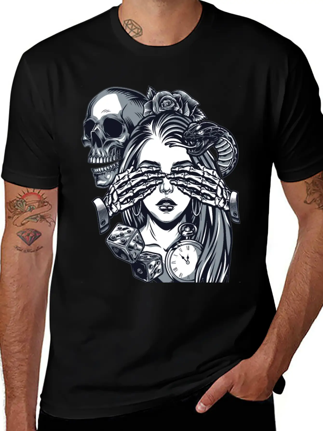 Chicano Street Art Relaxed Everyday Tee – Lightweight And Durable Cotton