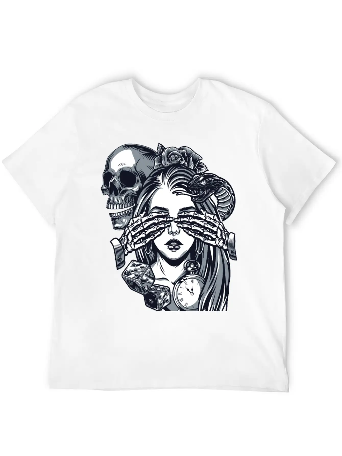 Chicano Street Art Relaxed Everyday Tee – Lightweight And Durable Cotton