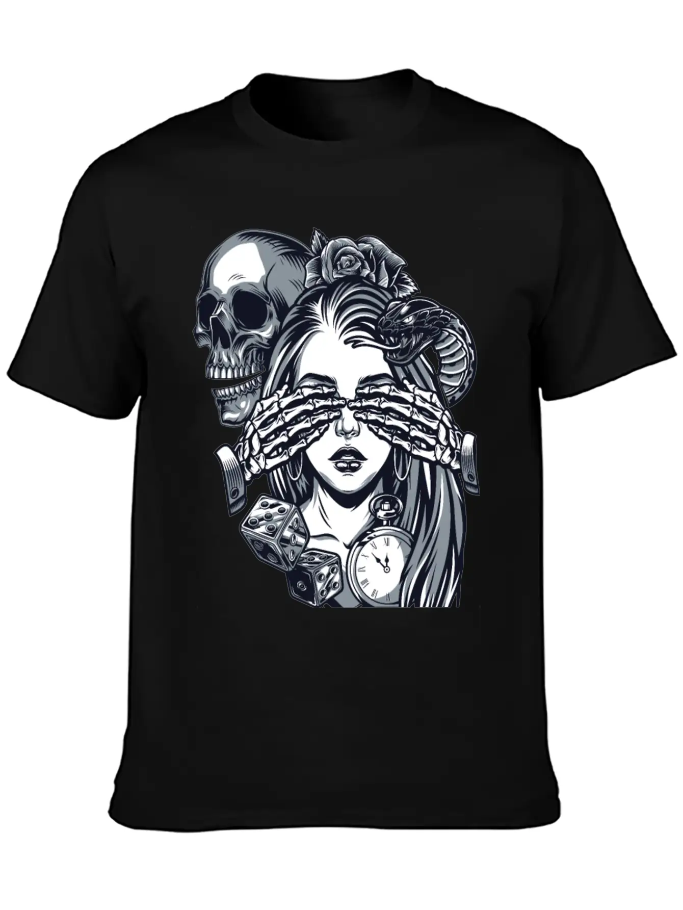 Chicano Street Art Relaxed Everyday Tee – Lightweight And Durable Cotton