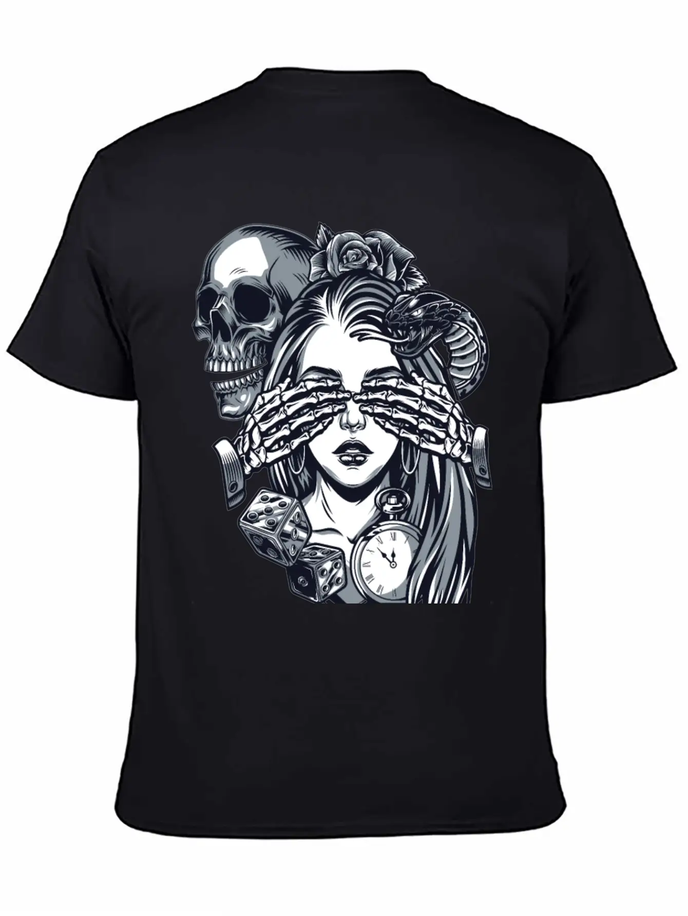 Chicano Street Art Relaxed Everyday Tee – Lightweight And Durable Cotton