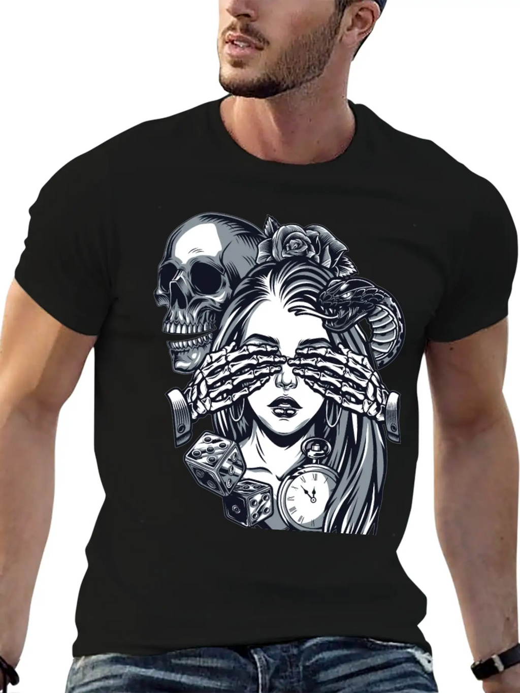 Chicano Street Art Relaxed Everyday Tee – Lightweight And Durable Cotton