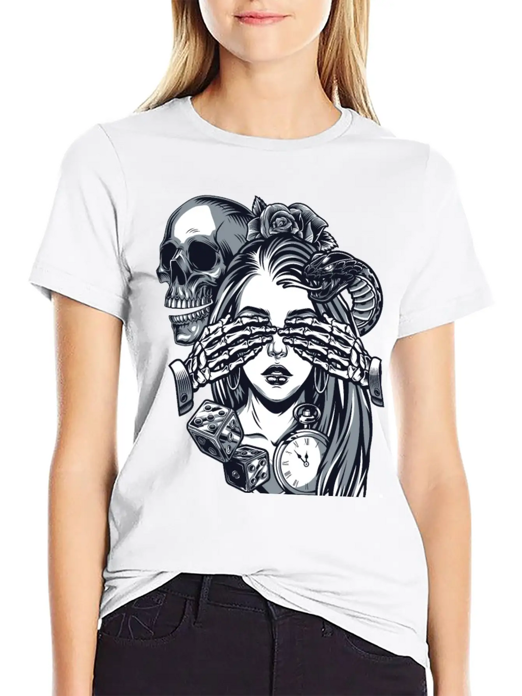 Chicano Street Art Relaxed Everyday Tee – Lightweight And Durable Cotton