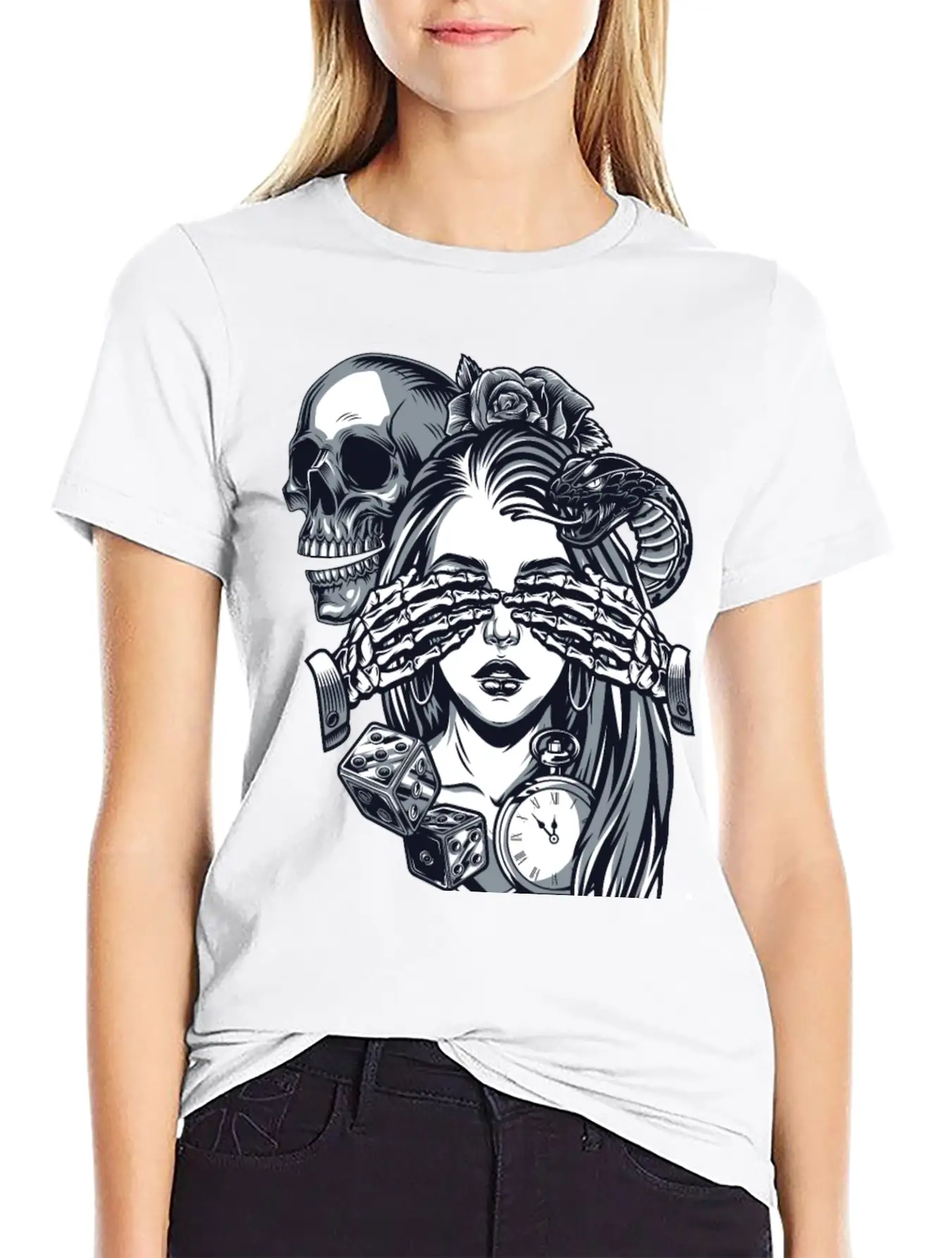 Chicano Street Art Relaxed Everyday Tee – Lightweight And Durable Cotton