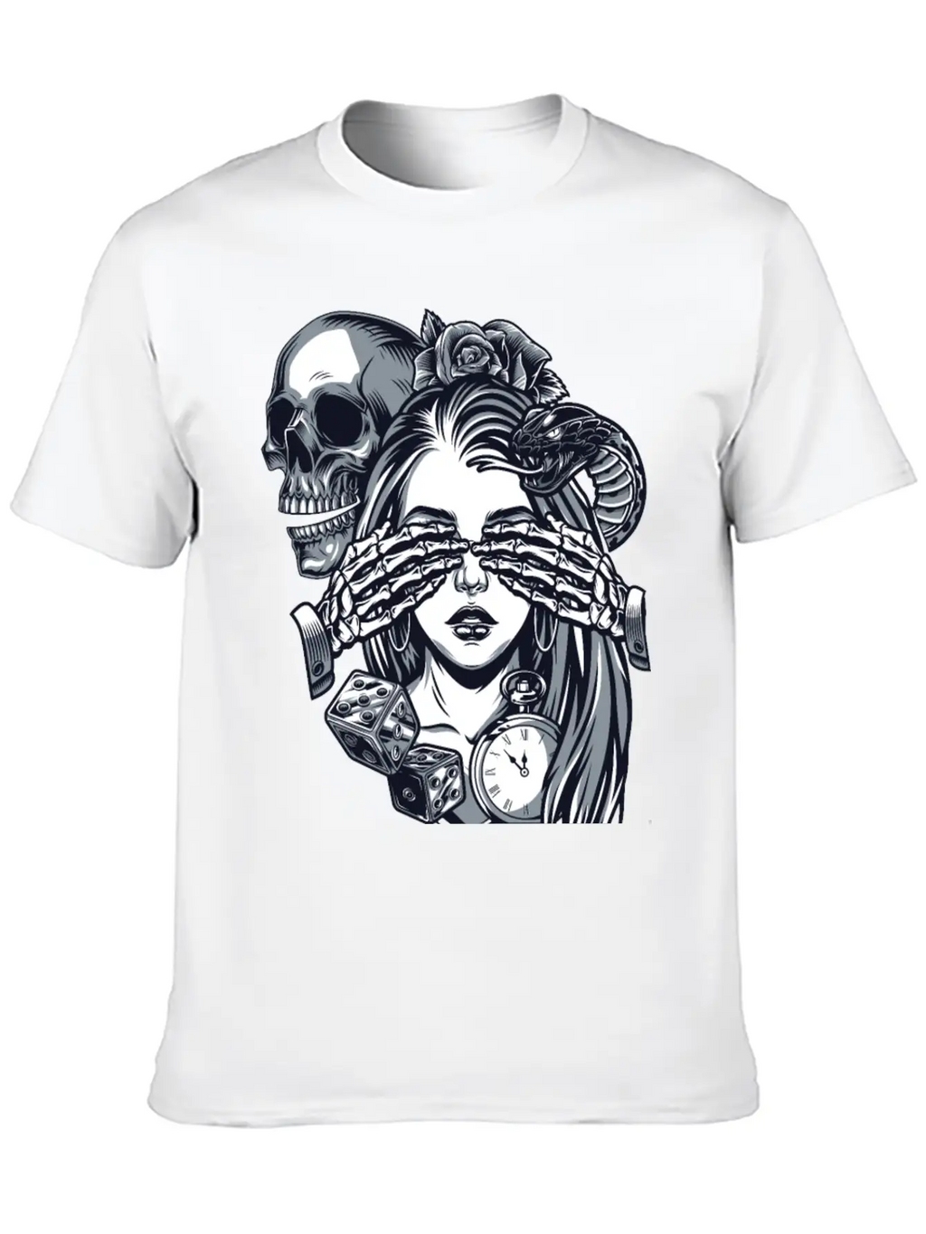 Chicano Street Art Relaxed Everyday Tee – Lightweight And Durable Cotton